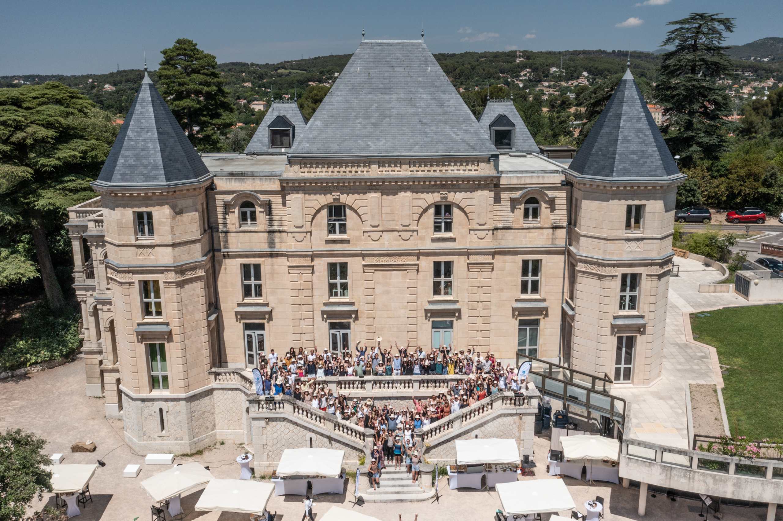 Séminaire sur mesure dans un domaine privé, lieu d'exception sélectionné par une agence événementielle