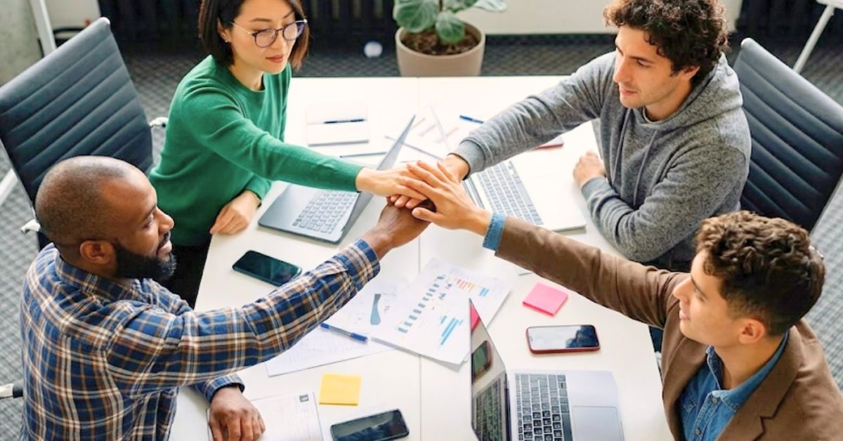 Team building et activités de cohésion d'équipe organisés par Vogue Agence à Rennes