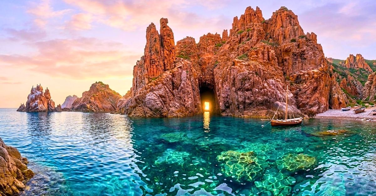 Les calanques de Piana et le golfe de Porto en Corse, cadre naturel pour un événement d'entreprise organisé par une agence événementielle